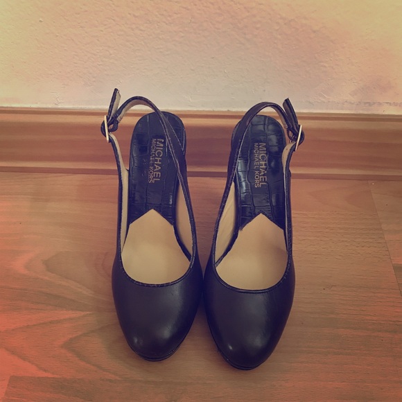 michael kors slingback shoes